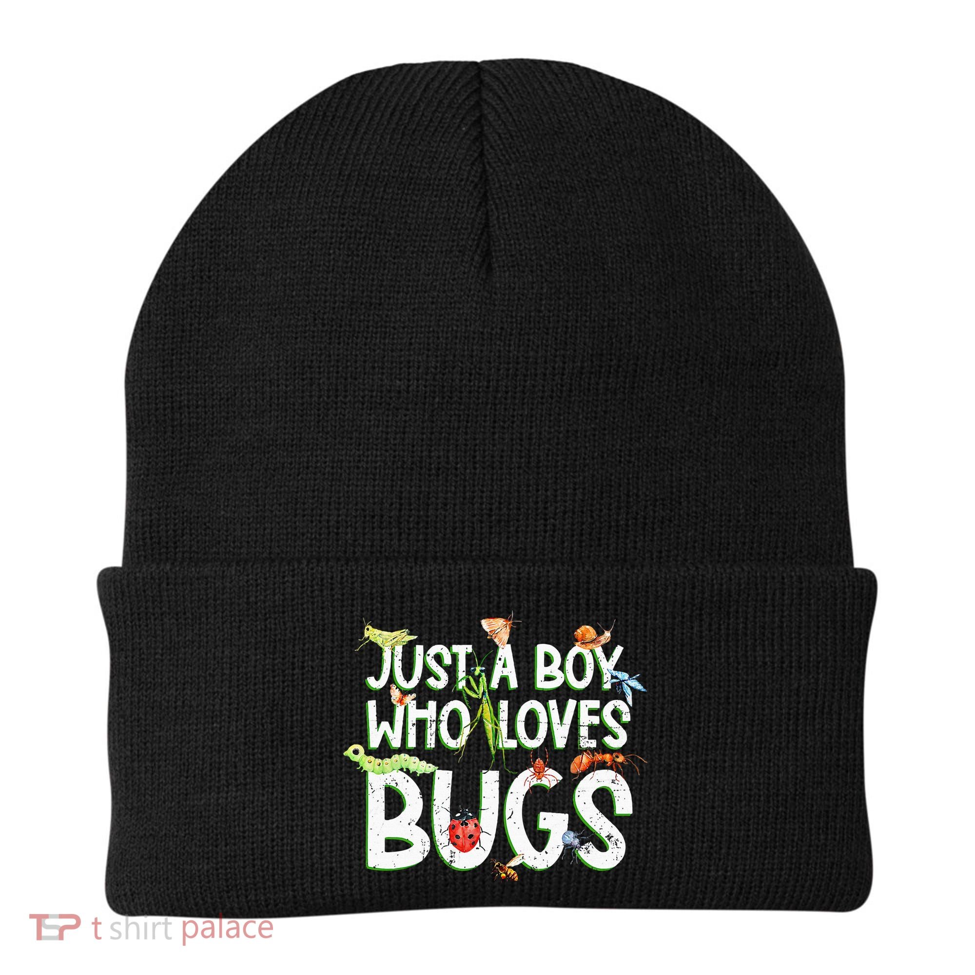 Funny Insect Just A Boy Who Loves Bug Beanie