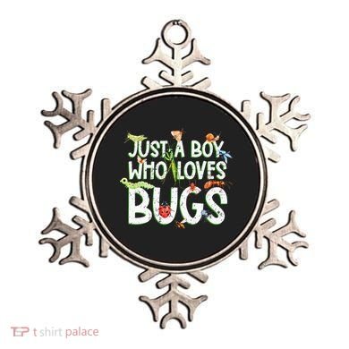 Funny Insect Just A Boy Who Loves Bug Ornament