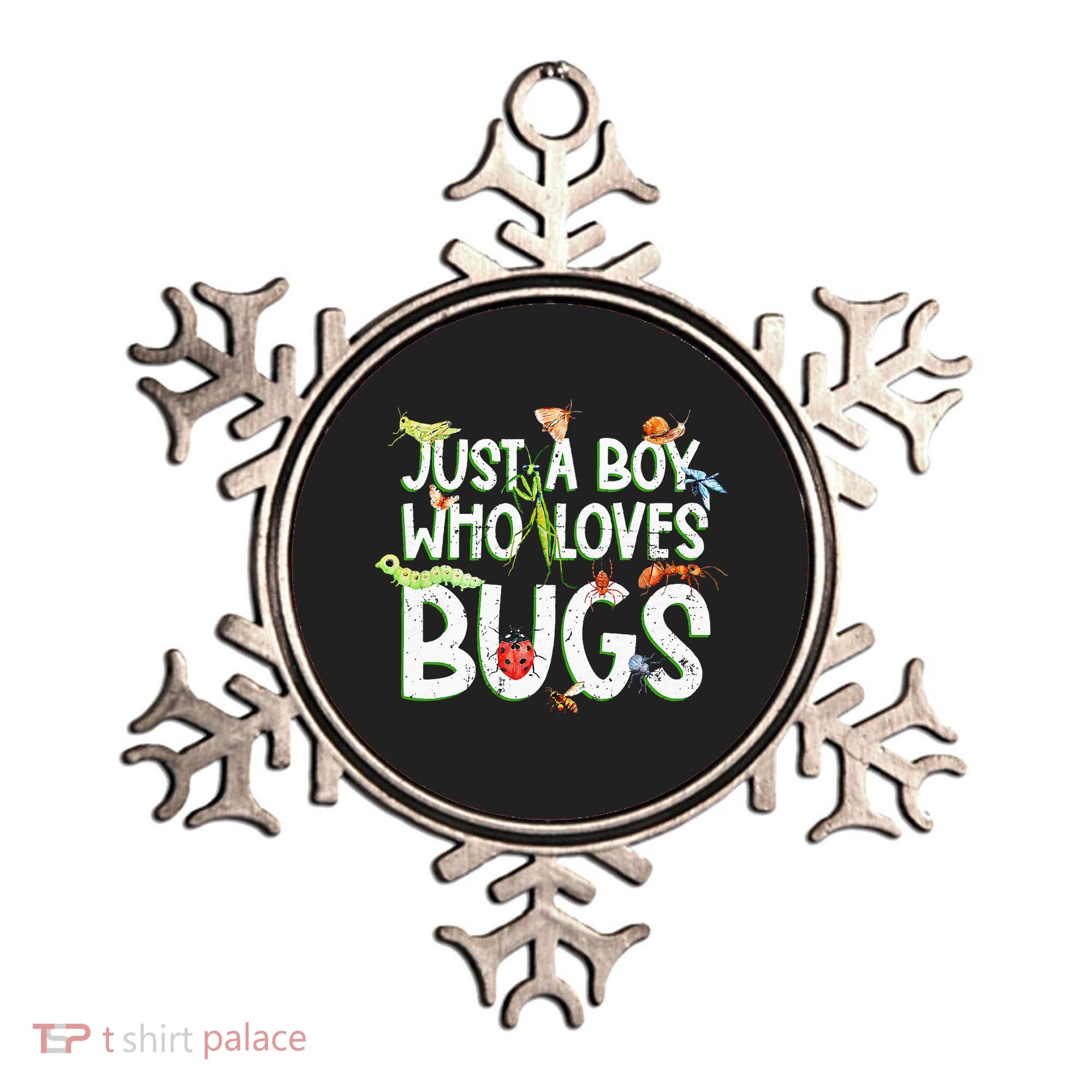 Funny Insect Just A Boy Who Loves Bug Ornament
