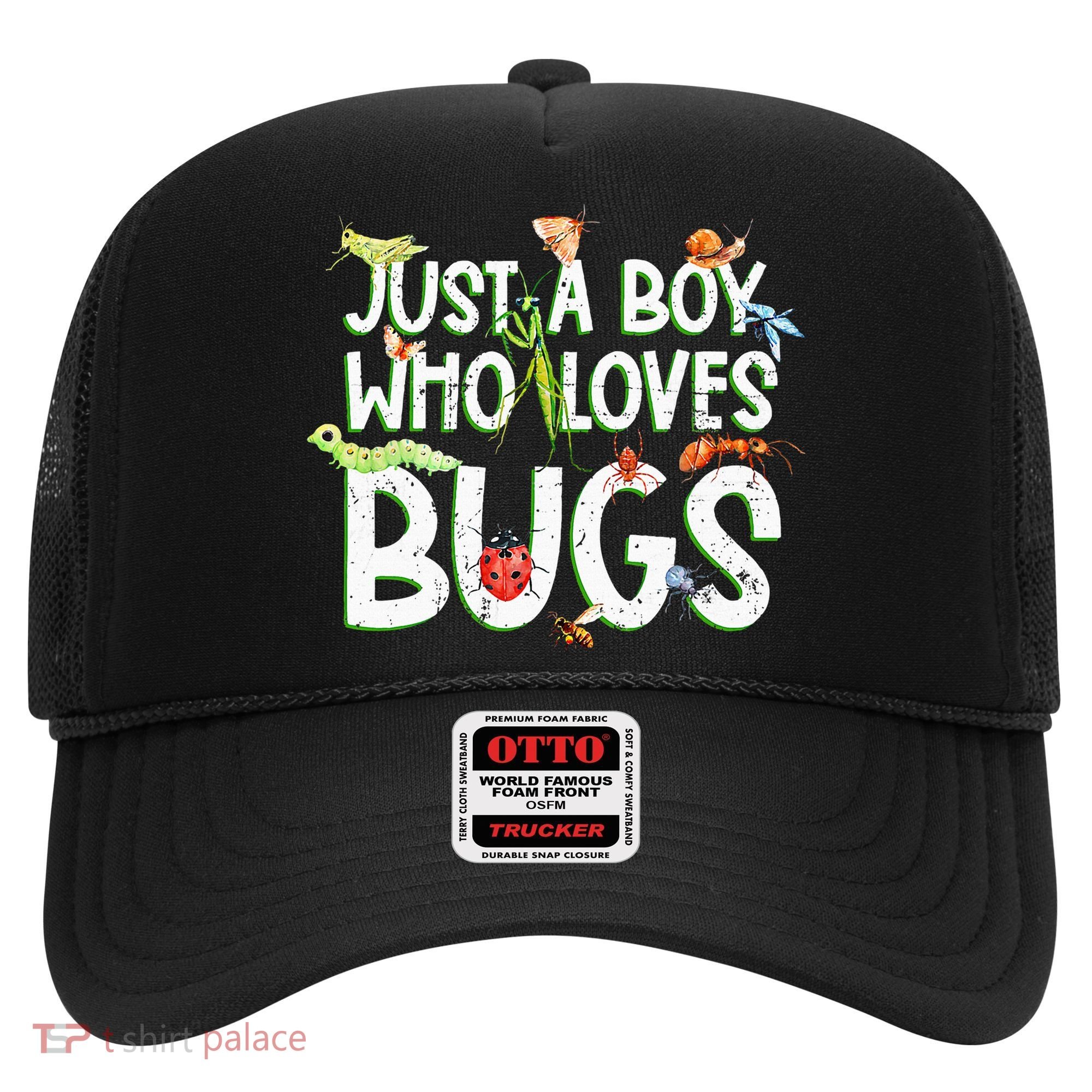 Funny Insect Just A Boy Who Loves Bug Hat