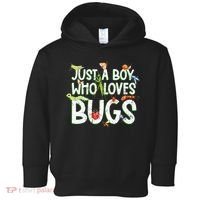 Funny Insect Just A Boy Who Loves Bug Toddler Hoodie thumb 0