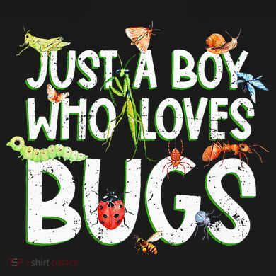 Funny Insect Just A Boy Who Loves Bug Toddler T-Shirt