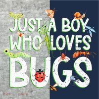 Funny Insect Just A Boy Who Loves Bug Kids Colorblock Raglan Jersey thumb 2