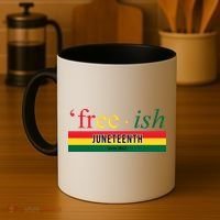 Free Ish Juneteenth Since 1865 Black History Coffee Mug thumb 4