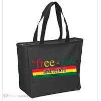 Free Ish Juneteenth Since 1865 Black History Tote Bag thumb 2