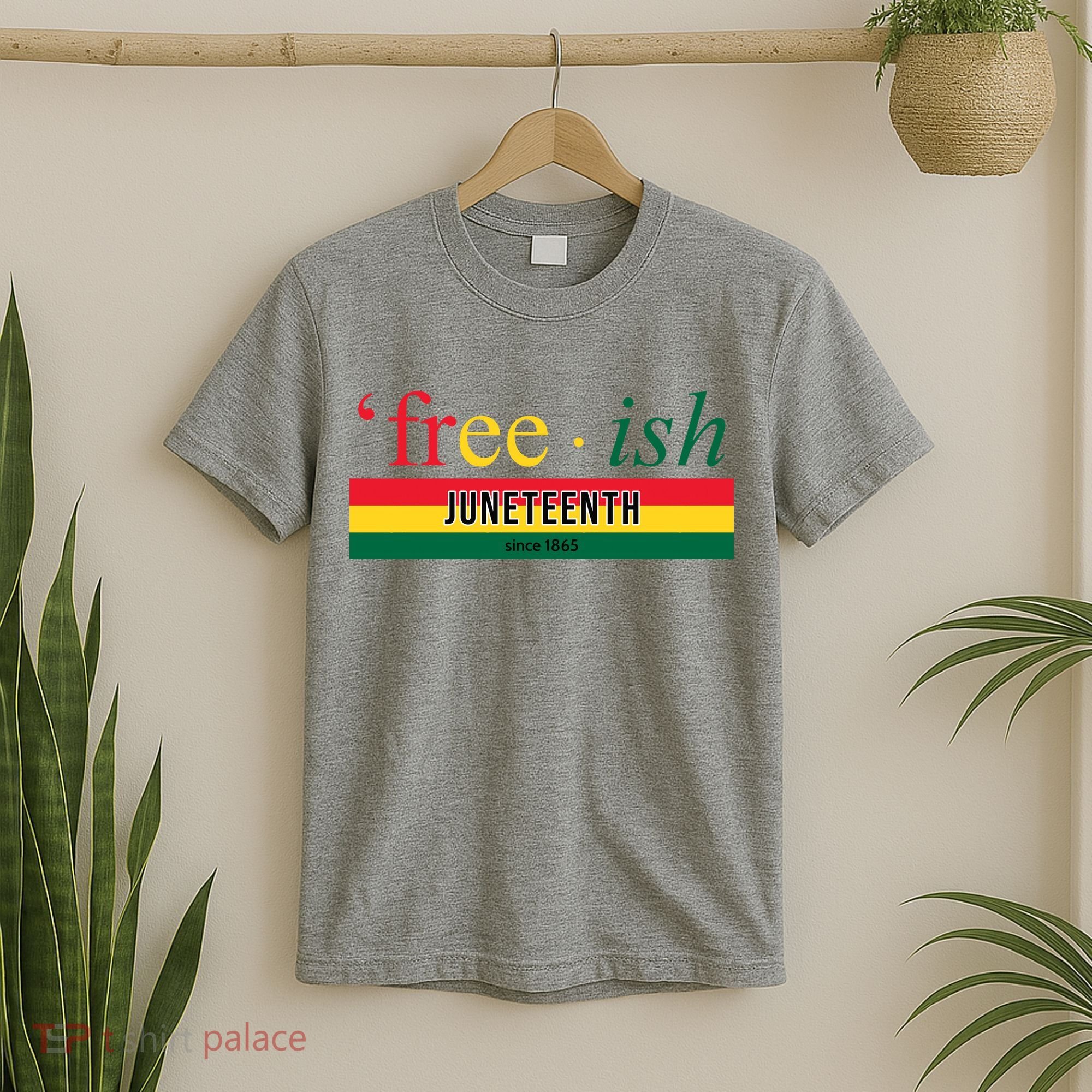Free Ish Juneteenth Since 1865 Black History T-Shirt