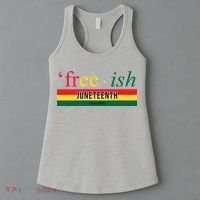 Free Ish Juneteenth Since 1865 Black History Women's Tank Top thumb 3