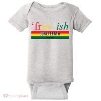 Free Ish Juneteenth Since 1865 Black History Baby Bodysuit thumb 0