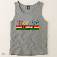 Free Ish Juneteenth Since 1865 Black History Tank Top thumb 2