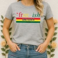 Free Ish Juneteenth Since 1865 Black History Women's T-Shirt thumb 2