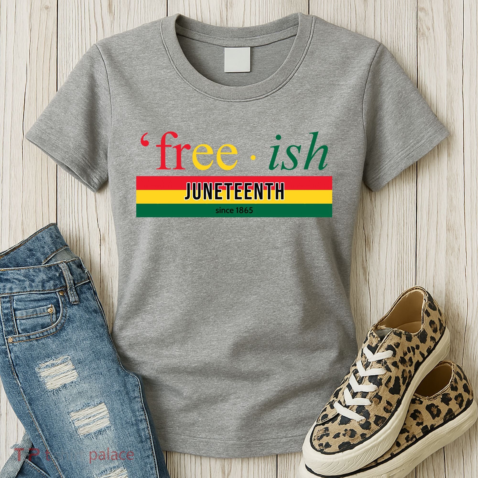 Free Ish Juneteenth Since 1865 Black History Women's T-Shirt