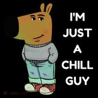 Funny IM Just A Chill Guy Meme Women's Hoodie thumb 2
