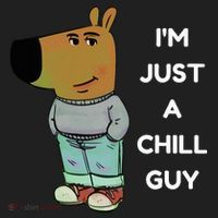 Funny IM Just A Chill Guy Meme Hat thumb 2