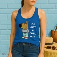 Funny IM Just A Chill Guy Meme Women's Tank Top thumb 2