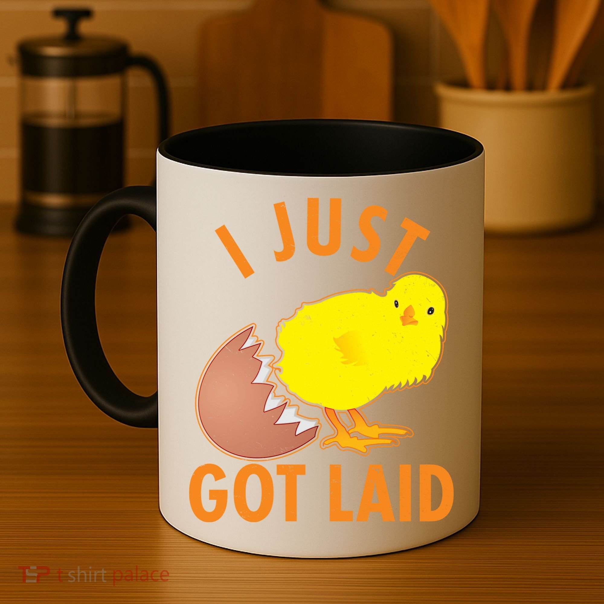 Funny I Just Got Laid Coffee Mug