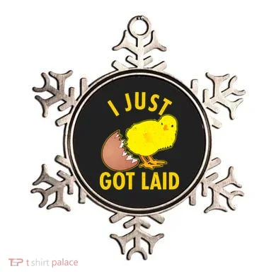 Funny I Just Got Laid Ornament