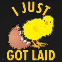 Funny I Just Got Laid Ornament thumb 1