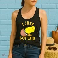 Funny I Just Got Laid Women's Tank Top thumb 2