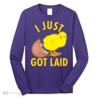 Funny I Just Got Laid Long Sleeve Shirt thumb 0