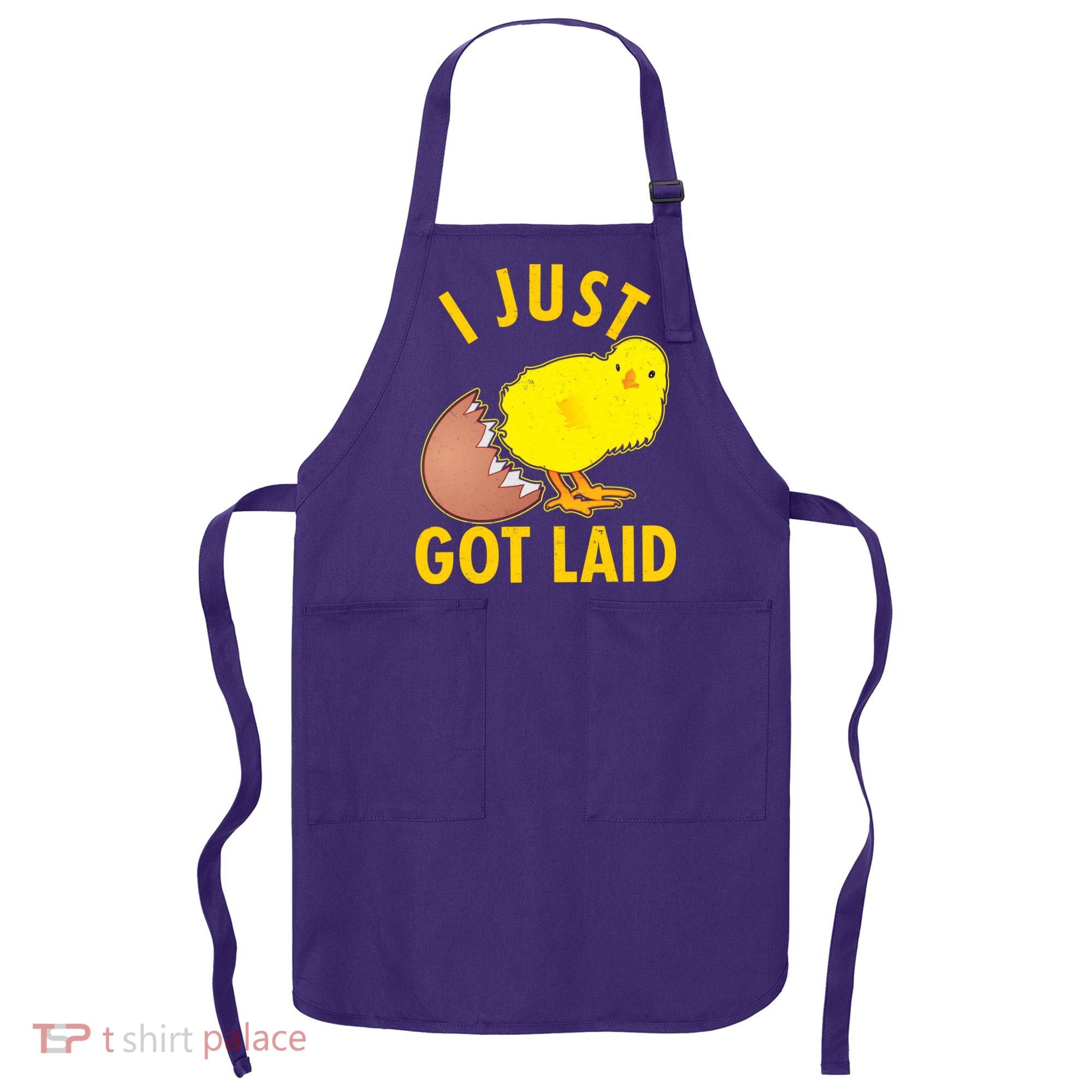 Funny I Just Got Laid Apron