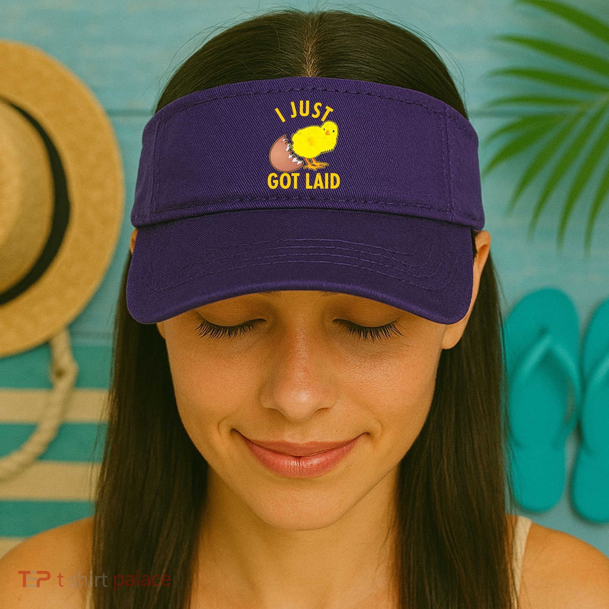 Funny I Just Got Laid Visor