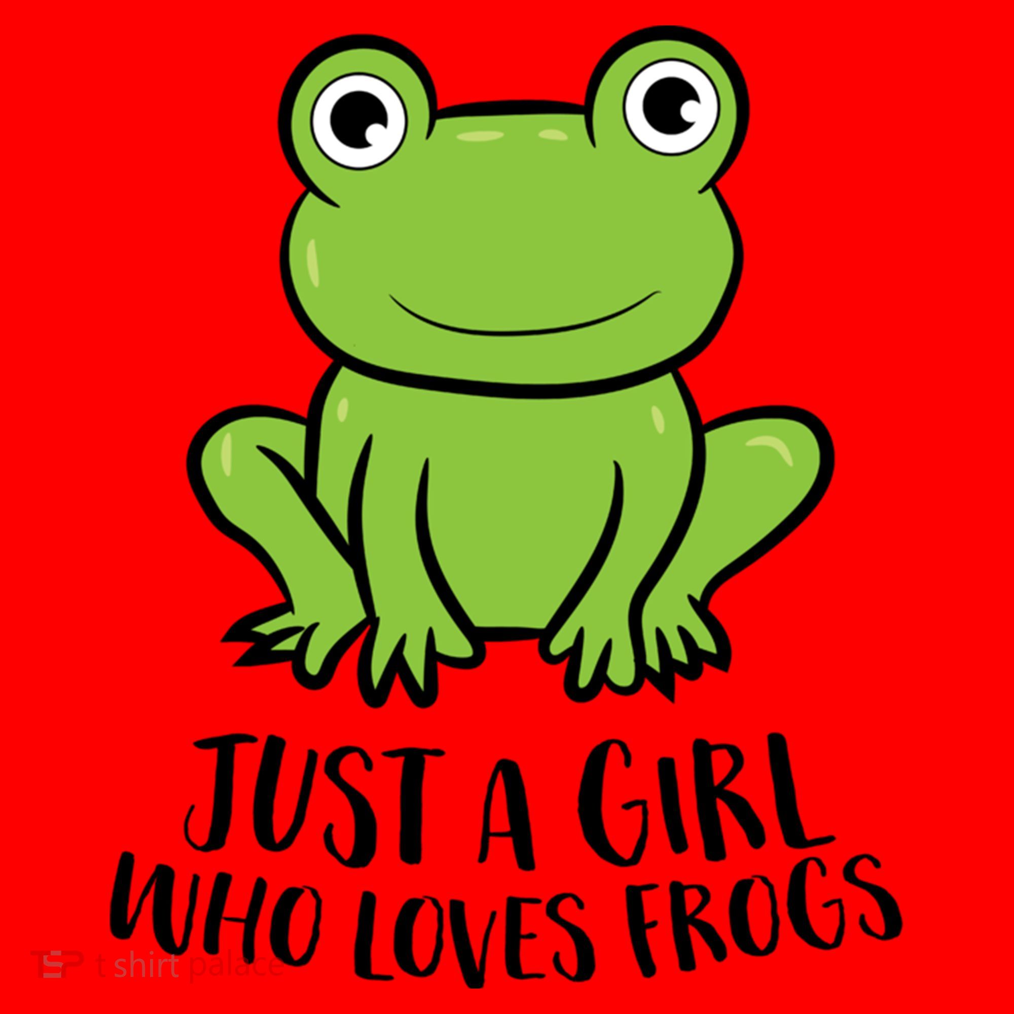 Frog I Just Really Like Frogs Funny Frog Lovers Gift Santa Hat