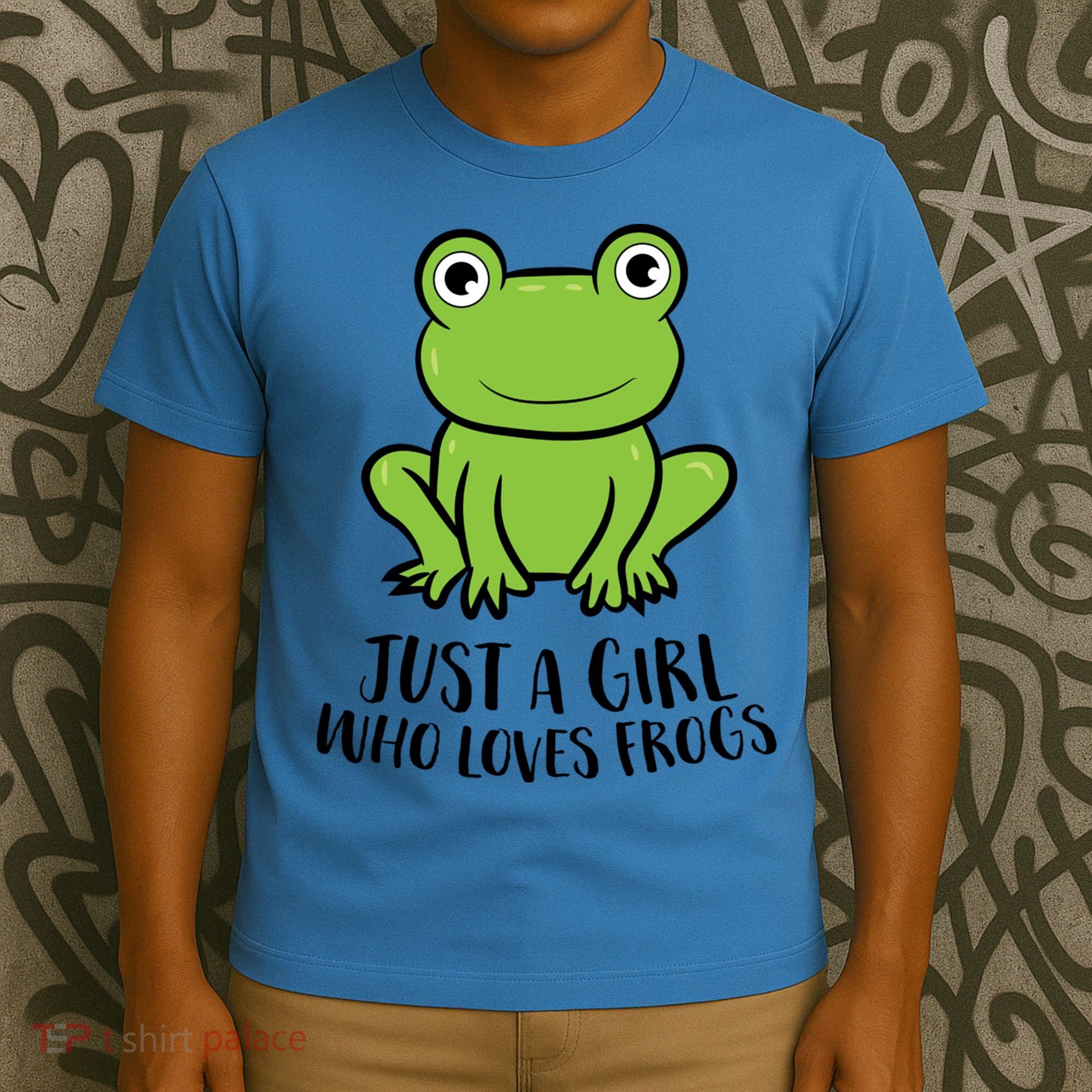 Frog I Just Really Like Frogs Funny Frog Lovers Gift T-Shirt