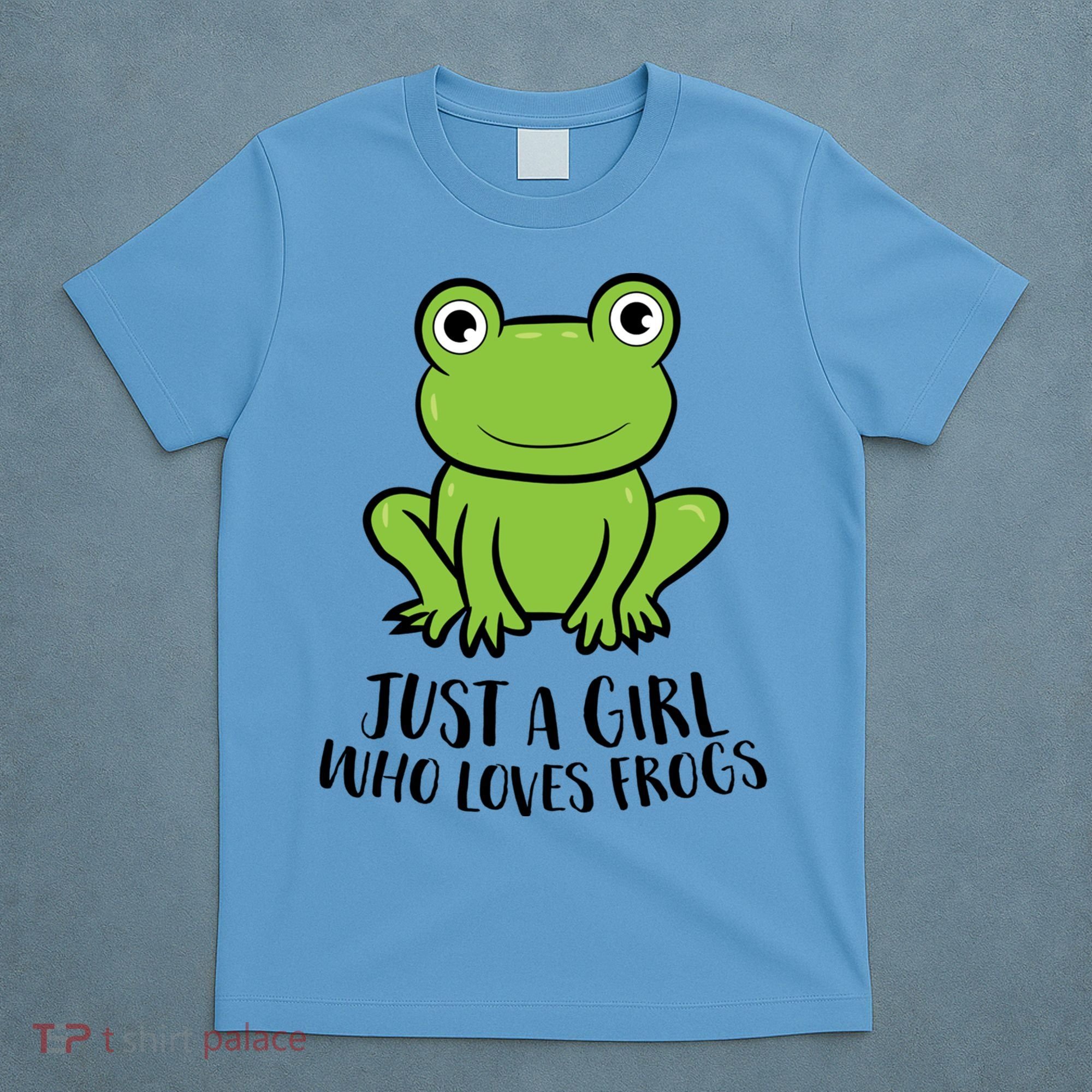 Frog I Just Really Like Frogs Funny Frog Lovers Gift T-Shirt