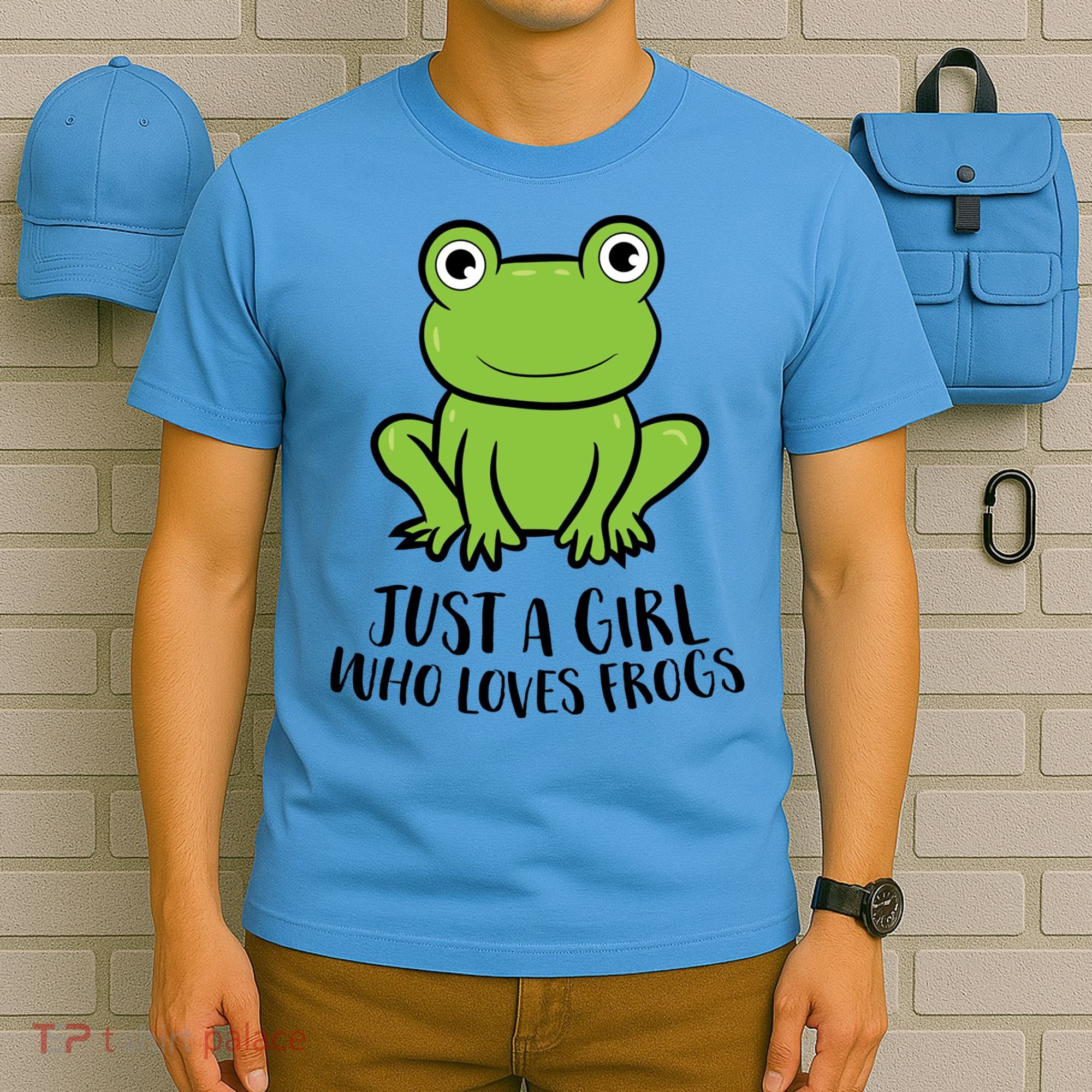 Frog I Just Really Like Frogs Funny Frog Lovers Gift T-Shirt