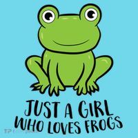 Frog I Just Really Like Frogs Funny Frog Lovers Gift Kids T-Shirt thumb 4