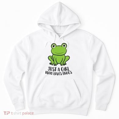 Frog I Just Really Like Frogs Funny Frog Lovers Gift Hoodie
