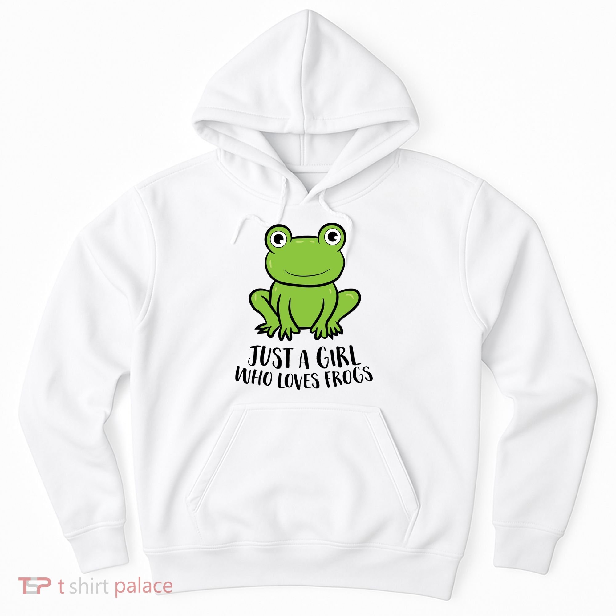 Frog I Just Really Like Frogs Funny Frog Lovers Gift Hoodie