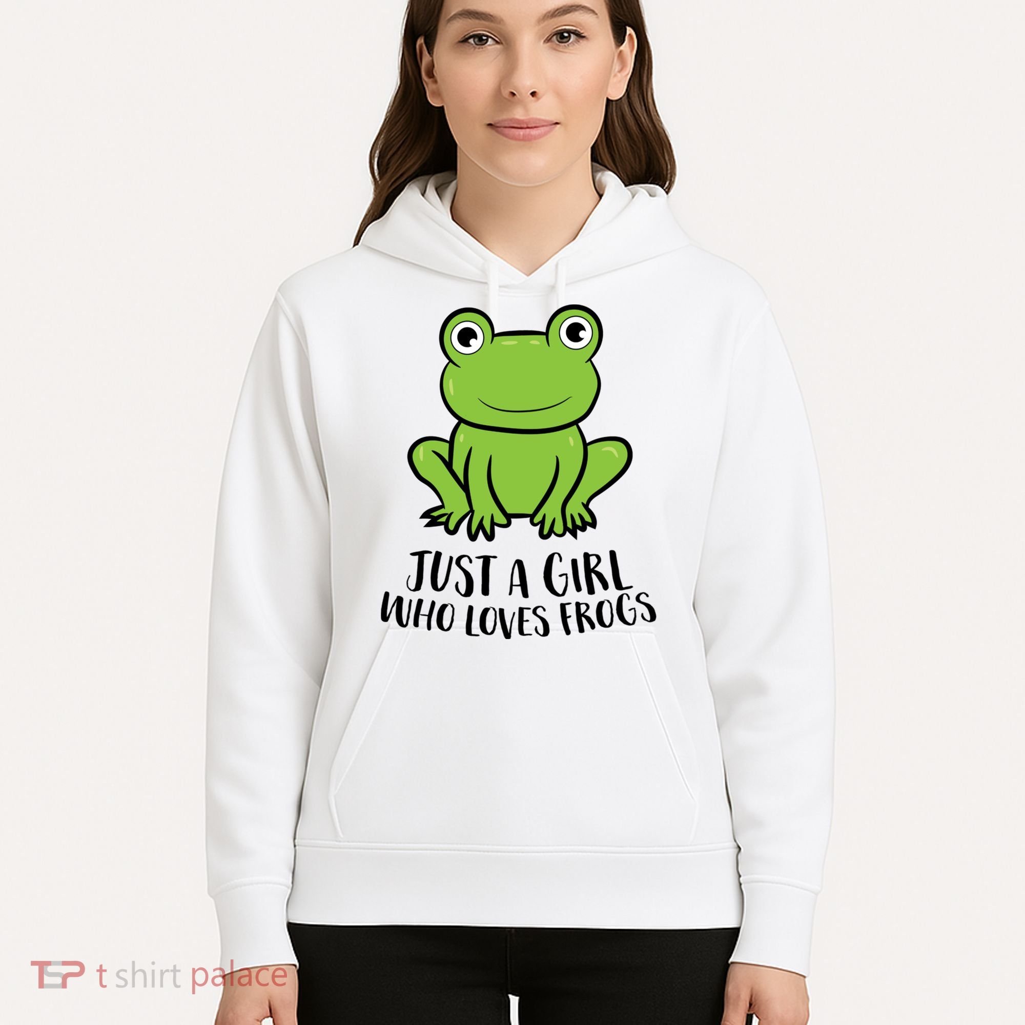 Frog I Just Really Like Frogs Funny Frog Lovers Gift Hoodie