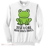 Frog I Just Really Like Frogs Funny Frog Lovers Gift Sweatshirt thumb 0