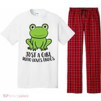 Frog I Just Really Like Frogs Funny Frog Lovers Gift Pajama Set thumb 0