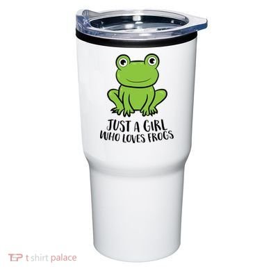 Frog I Just Really Like Frogs Funny Frog Lovers Gift Tumbler