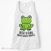 Frog I Just Really Like Frogs Funny Frog Lovers Gift Women's Tank Top thumb 0