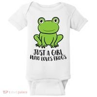 Frog I Just Really Like Frogs Funny Frog Lovers Gift Baby Bodysuit thumb 0