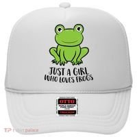 Frog I Just Really Like Frogs Funny Frog Lovers Gift Hat thumb 0