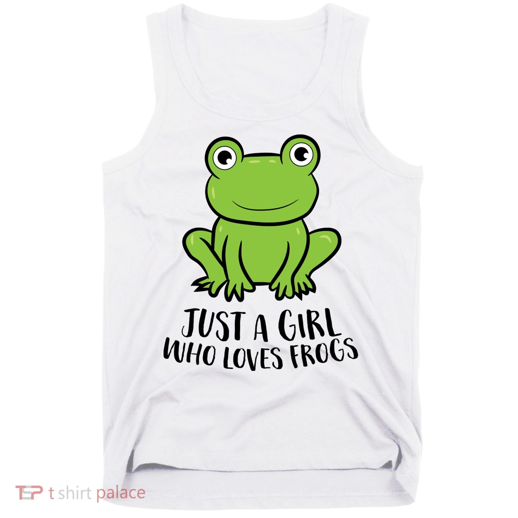 Frog I Just Really Like Frogs Funny Frog Lovers Gift Tank Top