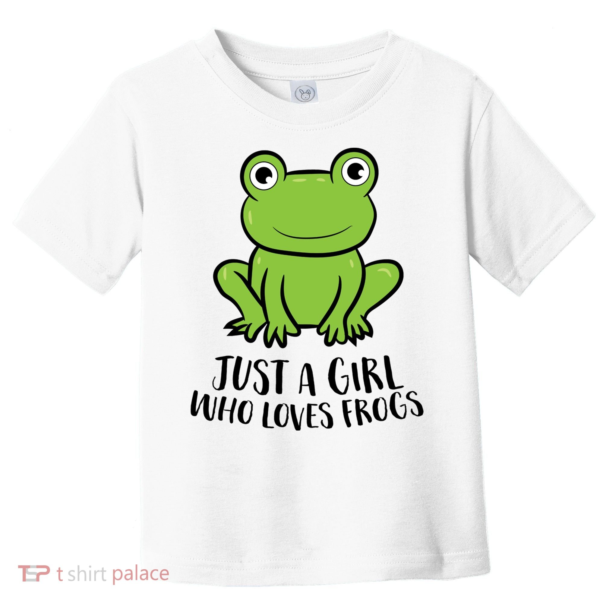 Frog I Just Really Like Frogs Funny Frog Lovers Gift Toddler T-Shirt