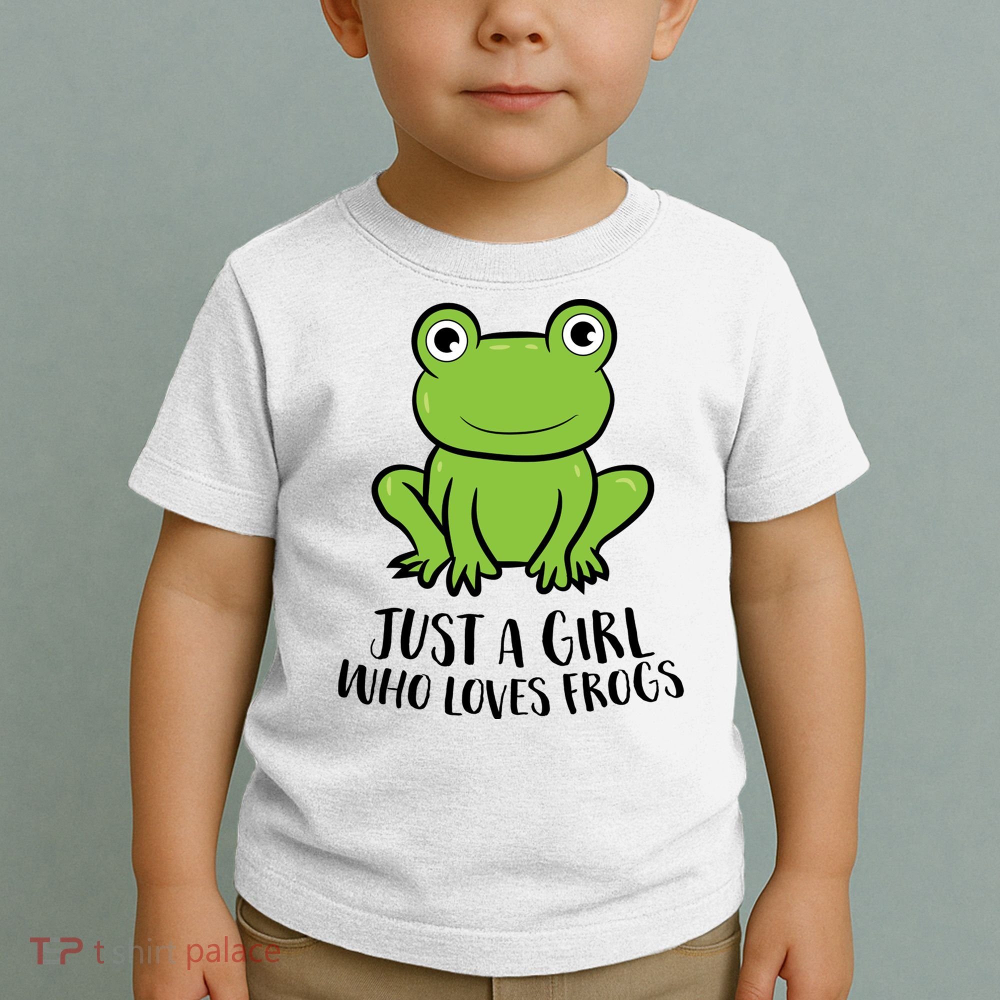Frog I Just Really Like Frogs Funny Frog Lovers Gift Toddler T-Shirt