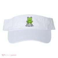Frog I Just Really Like Frogs Funny Frog Lovers Gift Visor thumb 0