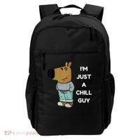 Funny IM Just A Chill Guy Meme Backpack thumb 0