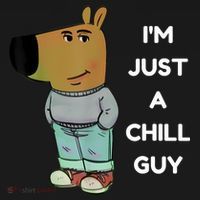 Funny IM Just A Chill Guy Meme Bucket Hat thumb 4