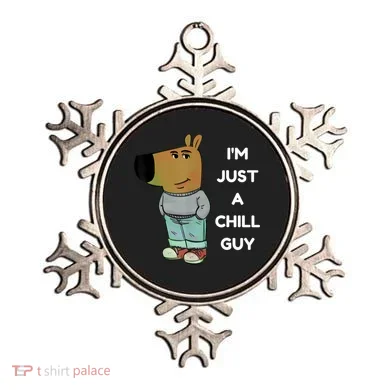 Funny IM Just A Chill Guy Meme Ornament