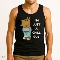 Funny IM Just A Chill Guy Meme Tank Top thumb 3