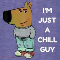 Funny IM Just A Chill Guy Meme Women's Hoodie thumb 2