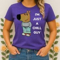 Funny IM Just A Chill Guy Meme Women's T-Shirt thumb 2