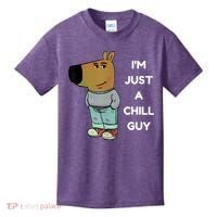 Funny IM Just A Chill Guy Meme Kids T-Shirt thumb 0
